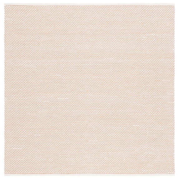 SAFAVIEH Vermont York Solid Area Rug, Beige, 6' x 6' Square