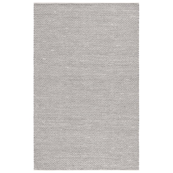 SAFAVIEH Vermont York Solid Area Rug, Grey, 4' x 6'