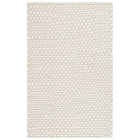 SAFAVIEH Vermont York Solid Area Rug, Ivory, 6' x 9'