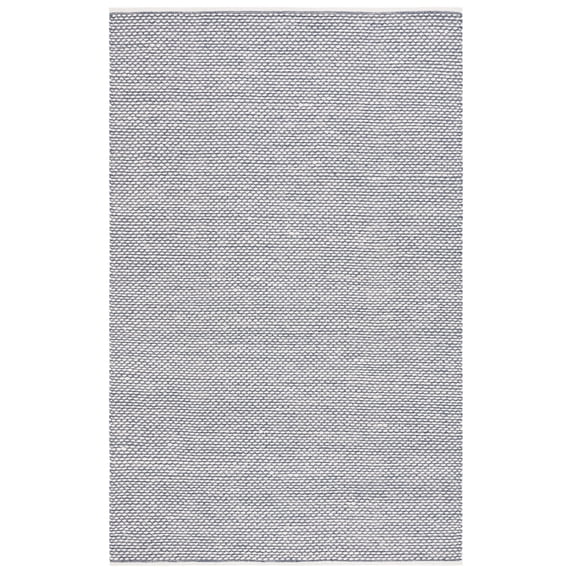 SAFAVIEH Vermont York Solid Area Rug, Navy, 4' x 6'
