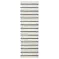 thumbnail image 1 of SAFAVIEH Vermont Zahara Striped Runner Rug, Black/Ivory, 2'3" x 9', 1 of 11