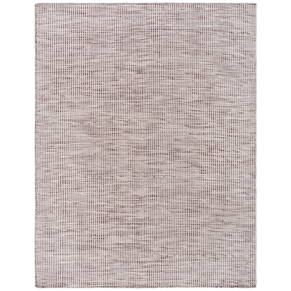 SAFAVIEH Vermont Zaman Distressed Dotted Area Rug, Brown/Ivory, 10' x 14'