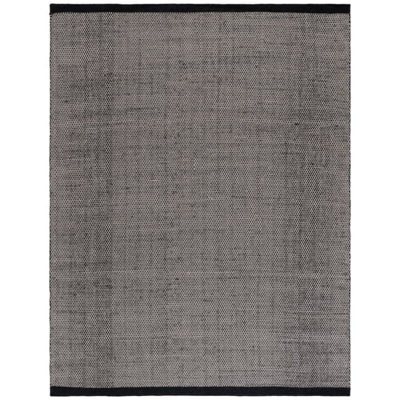 SAFAVIEH Vermont Zarif Distressed Dotted Area Rug, Black, 9' x 12'