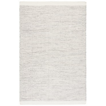 SAFAVIEH Vermont Zarif Distressed Dotted Area Rug, Ivory/Black, 6' x 9'