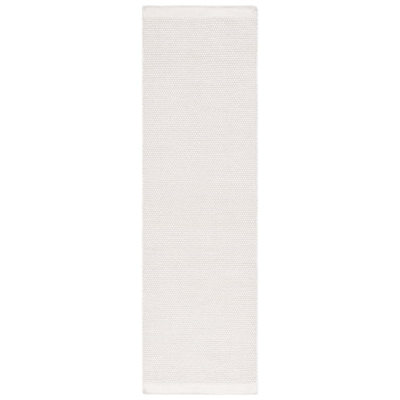 SAFAVIEH Vermont Zarif Distressed Dotted Runner Rug, Ivory, 2'3" x 5'