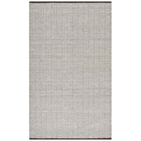 SAFAVIEH Vermont Zavia Chevron Area Rug, Brown/Ivory, 3' x 5'