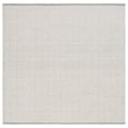 thumbnail image 1 of SAFAVIEH Vermont Zavia Chevron Area Rug, Grey/Ivory, 6' x 6' Square, 1 of 9