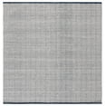 thumbnail image 1 of SAFAVIEH Vermont Zavia Chevron Area Rug, Navy/Ivory, 6' x 6' Square, 1 of 9