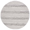 thumbnail image 1 of SAFAVIEH Vermont Zavier Stripe Area Rug, Brown/Ivory, 6' x 6' Round, 1 of 8