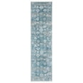 thumbnail image 1 of SAFAVIEH Victoria Bristol Distressed Floral Runner Rug, Blue/Ivory, 2'2" x 8', 1 of 8