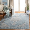 thumbnail image 1 of SAFAVIEH Victoria Jackalyn Floral Bordered Area Rug, Blue/Grey, 3' x 5', 1 of 7