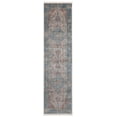 thumbnail image 1 of SAFAVIEH Victoria Serafim Floral Bordered Runner, 2'2" x 6', Navy/Ivory, 1 of 9