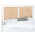 thumbnail image 1 of SAFAVIEH Vienna Cane Farmhouse Wood Headboard, Twin, White Wash, 1 of 6