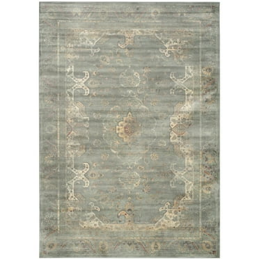 SAFAVIEH Vintage Cennetig Traditional Area Rug, Grey/Multi, 5'3" x 7'6"