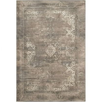 SAFAVIEH Vintage Cennetig Traditional Area Rug, Soft Anthracite, 3'3" x 5'7"