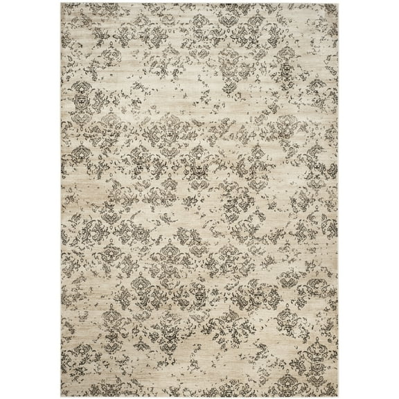 SAFAVIEH Vintage Coriander Traditional Area Rug, Stone, 4' x 5'7"