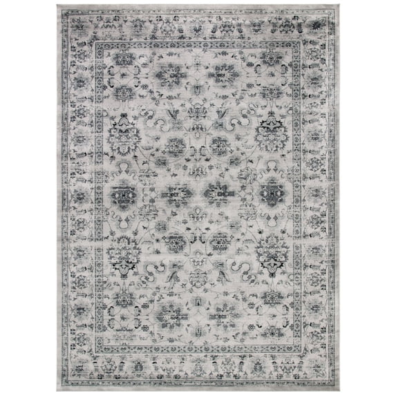 SAFAVIEH Vintage Dimitar Traditional Runner Rug, Grey/Ivory, 2'2" x 12'