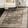 thumbnail image 1 of SAFAVIEH Vintage Fenton Traditional Area Rug, Brown/Ivory, 5'1" x 7'7", 1 of 7