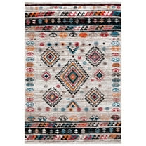 SAFAVIEH Vintage Hamadan Carmella Oriental Area Rug, Ivory/Black, 8' x 10'