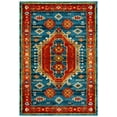 thumbnail image 1 of SAFAVIEH Vintage Hamadan Carmelo Oriental Area Rug, Blue/Orange, 5'3" x 7'6", 1 of 8