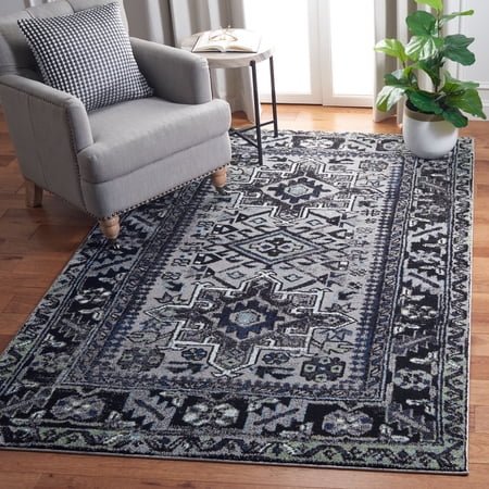 Safavieh Vintage Hamadan Dania Oriental Area Rug, Light Gray/Dark Gray, 5'3" x 7'6"