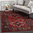 thumbnail image 1 of Safavieh Vintage Hamadan Dania Oriental Area Rug, Red/Multi, 3' x 3' Square, 1 of 8