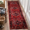 thumbnail image 1 of SAFAVIEH Vintage Hamadan Dania Traditional Runner Rug, Red/Multi, 2'2" x 6', 1 of 10