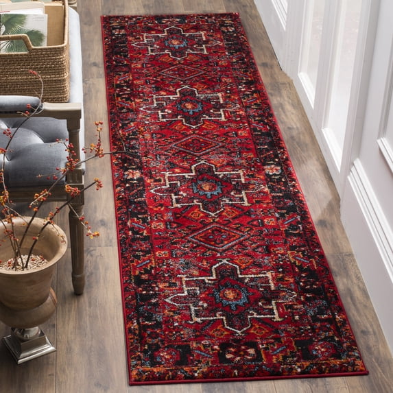 Safavieh Vintage Hamadan Dania Oriental Runner Rug, Red/Multi, 2'3" x 8'