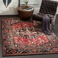 thumbnail image 1 of SAFAVIEH Vintage Hamadan Farran Traditional Area Rug, Red/Multi, 5'3" x 7'6", 1 of 7