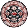 thumbnail image 1 of SAFAVIEH Vintage Hamadan Jolyon Oriental Area Rug, Ivory/Blue, 6'7" x 6'7" Round, 1 of 6