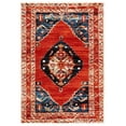 thumbnail image 1 of SAFAVIEH Vintage Hamadan Keighley Oriental Area Rug, Red/Navy, 2'7" x 5', 1 of 8