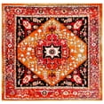 thumbnail image 1 of SAFAVIEH Vintage Hamadan Kimmee Oriental Area Rug, Red/Orange, 6'7" x 6'7" Square, 1 of 9