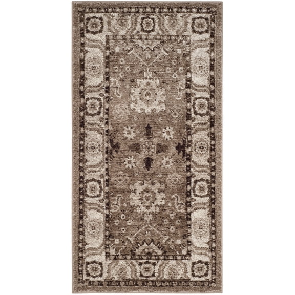 SAFAVIEH Vintage Hamadan Pema Oriental Area Rug, Taupe, 2'3" x 4'