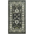 thumbnail image 1 of SAFAVIEH Vintage Hamadan Pema Traditional Area Rug, Dark Grey/Ivory, 4' x 6', 1 of 8