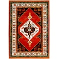 thumbnail image 1 of SAFAVIEH Vintage Hamadan Serapi Oriental Area Rug, Orange/Ivory, 2'7" x 5', 1 of 9