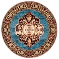 thumbnail image 1 of SAFAVIEH Vintage Hamadan Tahnee Oriental Area Rug, Gold/Light Blue, 3' x 3' Round, 1 of 7