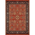 thumbnail image 1 of SAFAVIEH Vintage Hamadan Vinal Traditional Area Rug, Orange/Navy, 6'7" x 6'7" Round, 1 of 10