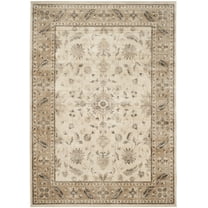 SAFAVIEH Vintage Ifrit Traditional Area Rug, Stone/Caramel, 3'3" x 5'7"