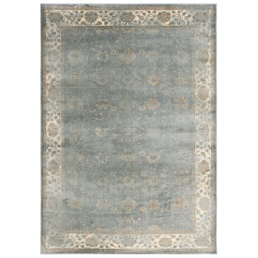 SAFAVIEH Vintage Jamaar Bordered Area Rug, Gray/Multi, 5'1" x 7'6"