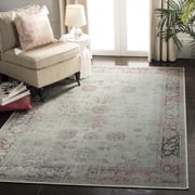 Safavieh Vintage Jaxon Bordered Area Rug, Spruce/Ivory, 2' x 3'