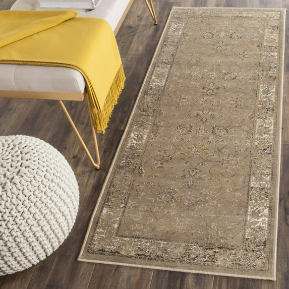 SAFAVIEH Vintage Jaxon Traditional Runner Rug, Taupe, 2'2" x 8'
