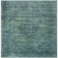 thumbnail image 1 of SAFAVIEH Vintage Kynaston Bordered Area Rug, Turquoise/Multi, 8' x 8' Square, 1 of 8