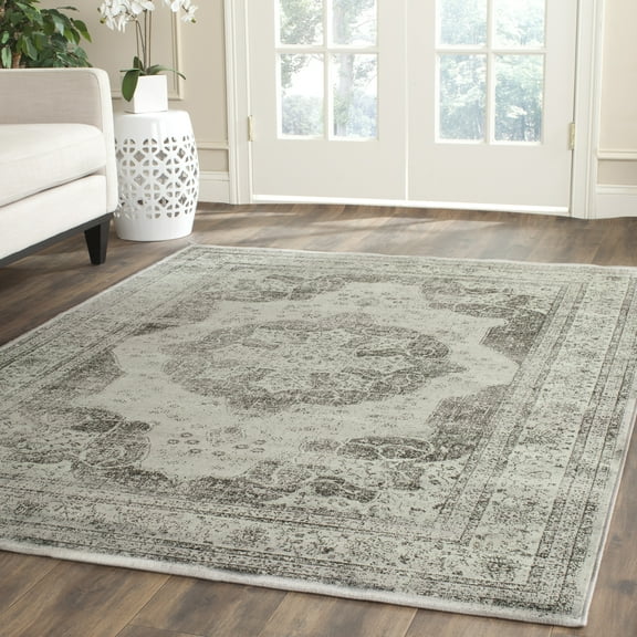 SAFAVIEH Vintage Lamont Traditional Area Rug, Grey/Multi, 10' x 14'