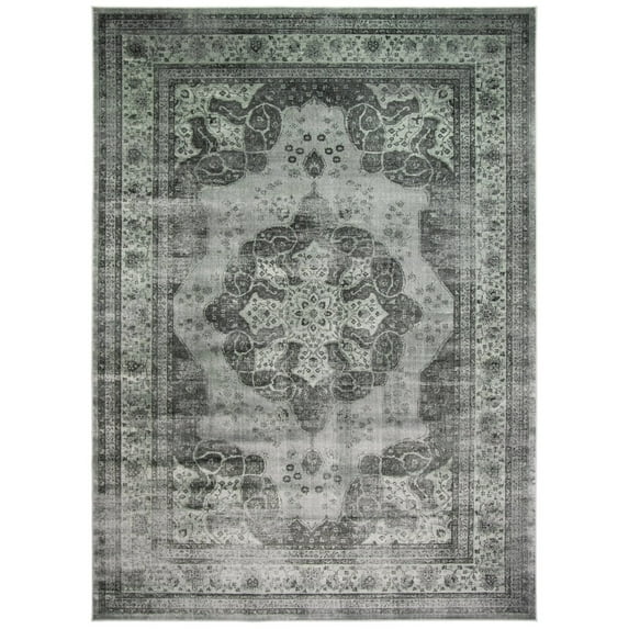 SAFAVIEH Vintage Lamont Traditional Area Rug, Grey/Multi, 3'3" x 4'7"
