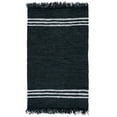 thumbnail image 1 of SAFAVIEH Vintage Leather Alexander Striped Area Rug, Black/Ivory, 4' x 6', 1 of 8