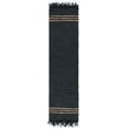 thumbnail image 1 of SAFAVIEH Vintage Leather Alexander Striped Runner Rug, Black/Beige, 2'3" x 9', 1 of 8