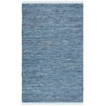 thumbnail image 1 of SAFAVIEH Vintage Leather Christal Solid Area Rug, Blue/Grey, 4' x 6', 1 of 7