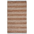 thumbnail image 1 of SAFAVIEH Vintage Leather Crawford Striped Area Rug, Brown/Natural, 4' x 6', 1 of 11