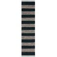 thumbnail image 1 of SAFAVIEH Vintage Leather Crawford Striped Runner Rug, Black/Natural, 2'3" x 9', 1 of 8