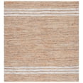 thumbnail image 1 of SAFAVIEH Vintage Leather Grace Striped Area Rug, Beige/Ivory, 7' x 7' Square, 1 of 8